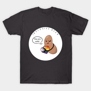 Progressive Pride: Inclusive Bean T-Shirt